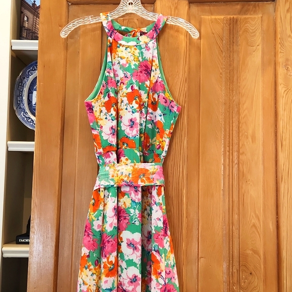 Premier Amour Dresses & Skirts - 🌺Beautiful, floral, halter dress by Premier Amour in great condition!🏵